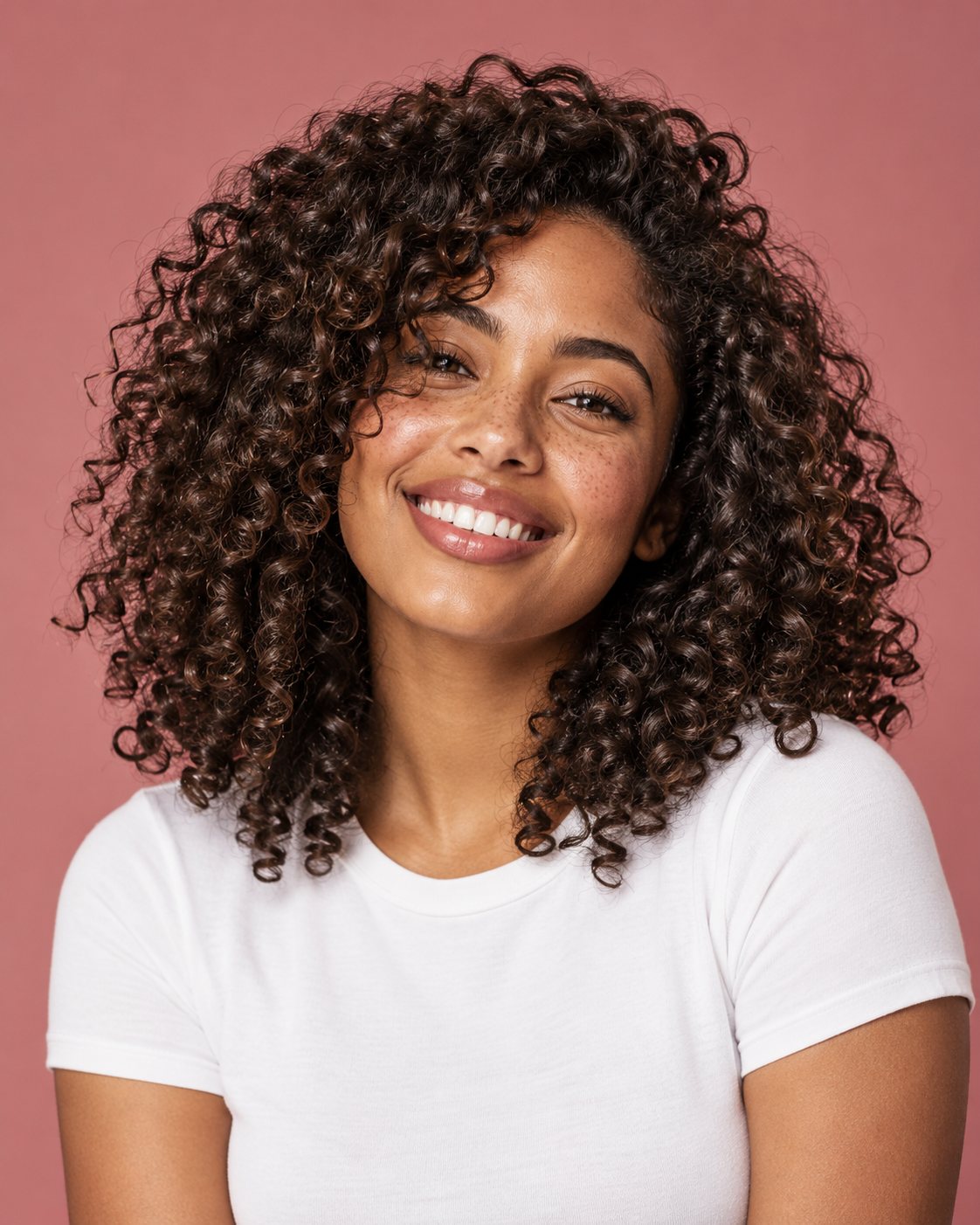 Curly hair